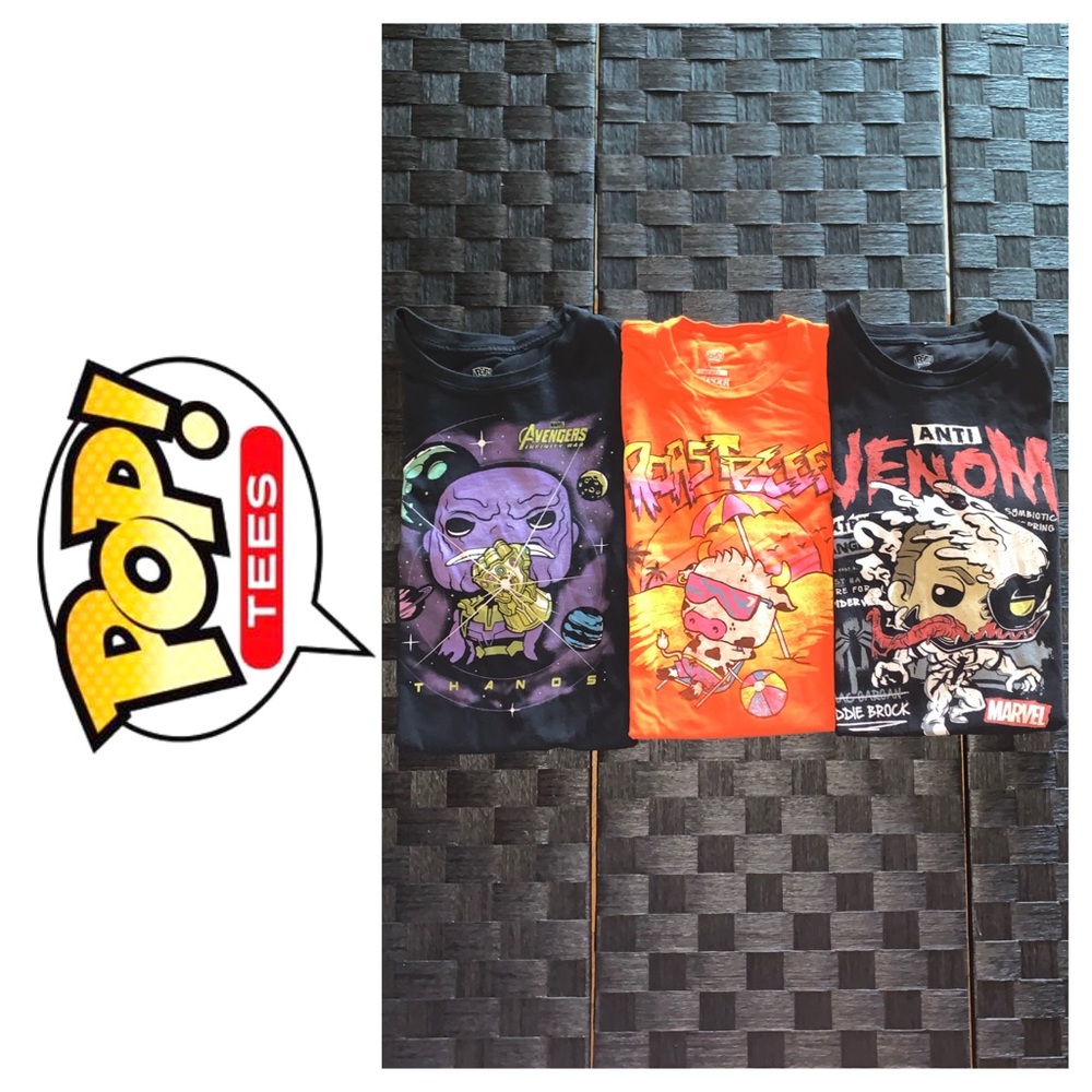 Funko Pop! T-Shirt Bundle size L
